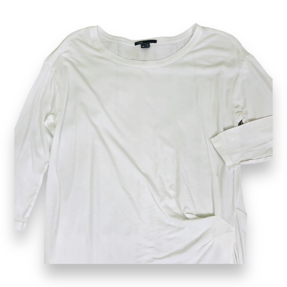 VINCE Ruched Top - Picture 2 of 10